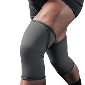 Genouillères de compression souples et épaisses, respirantes, en tissu extensible, conçues pour la musculation, l'haltérophilie et la course à pied - Product Image 2