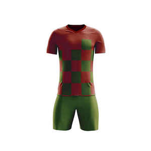 Maillot de football unisexe personnalisé haute performance, séchage rapide, col ras du cou, léger, respirant, imprimé, couleur unie, manches courtes - Product Image 5