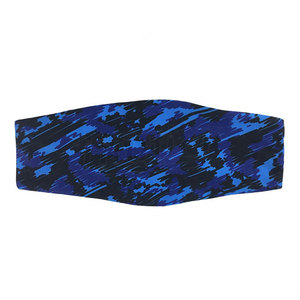 Unisex Adult Elastic Stretch Knit Breathable Compostable <b>Headband</b> Red Yellow Green Stripe <b>Sports</b> Hair Band for Women Festival - Product Image 5