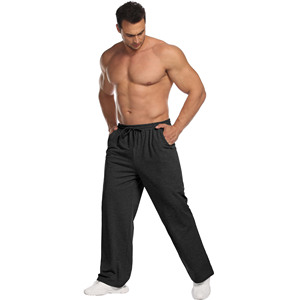 Casual Fitness Sportswear Men's Pants <b>Slim</b> Fit Sweat Trousers XL Gym <b>Jogger</b> Elastic Soft Winter Sports Sweatpants Men's Trousers - Product Image 4