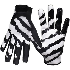 Guantes de Fútbol Americano Profesionales Ligeros Más Vendidos, con Material de Poliéster, Diseño de Dedos Completos, Opciones Personalizables - Product Image 1