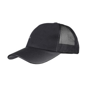 Casquette Trucker BNSB SPORTS en toile noire et maille, 6 panneaux, ajustement réglable, unisexe, décontractée, respirante, imperméable, performance printemps - Product Image 5