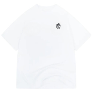 Camiseta de algodón oversize para hombre, estilo streetwear, con logo minimalista en el pecho, manga corta, informal, a la moda, OEM - Product Image 1