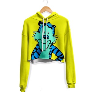Sudadera con Capucha Corta Sublimada para Mujer, de Alta Calidad, 100% Algodón, Secado Rápido, Transpirable, Último Modelo - Product Image 6