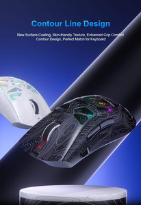 Ratón Inalámbrico Tarantula SC620 con Diseño Ligero, Iluminación RGB y Diseño Hueco para Esports, con Triple Modo - Product Image 6