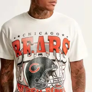 Camiseta de la Mejor Calidad, Personalizada, Transpirable y Ecológica para Hombre, 100% Algodón, Nueva Moda, Impresión Puff, Ropa de Verano - Product Image 2