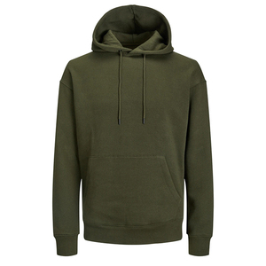 Sudadera con capucha de color sólido, estilo casual, corte regular para hombre, diseño personalizado, sudadera con capucha con cremallera de alta calidad para venta en línea. - Product Image 5