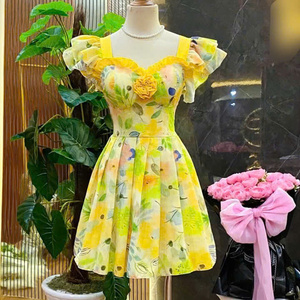 Stylish Women's elegant <b>dress</b> Short-Sleeve <b>Dress</b> Perfectly Blending Elegance Comfort Casual Formal for Various Events <b>Maxi</b> <b>Silk</b> - Product Image 4