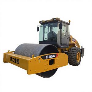 High Efficiency XS223J 22Ton Single Drum <b>Road</b> <b>Roller</b> Vibratory Chinese Brand with Diesel Engine Used for Sale - Product Image 1