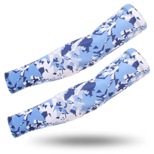 Manchons de compression athlétiques personnalisables avec logo, protection UV, pour le cyclisme, la course, les sports et les activités de plein air – Protection solaire pour les bras - Product Image 6