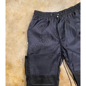 Pantalones Casuales de Trabajo para Hombre, Estilo Sólido, Tallas Grandes, Juveniles, Multibolsillos, Bordados, Sueltos, Lavados a la Piedra, con Remaches - ¡Gran Oferta de Verano! - Product Image 3