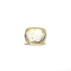 Premium 3.6 Carat Oval Cut Yellow Sapphire Loose Gemstone for Fine Jewelry - Product Image 1