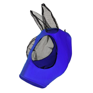 Masque anti-mouches en maille confortable pour chevaux, respirant, pour l'équitation en extérieur, protection faciale anti-insectes, couverture visible, protection des oreilles - Prix de gros - Product Image 6