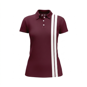Chemise pour femme respirante et à séchage rapide, 100% polyester, unie, impression par transfert thermique, vêtements décontractés, taille et couleur personnalisées - Product Image 3