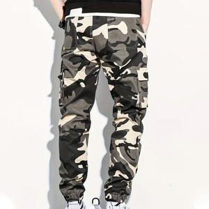 Pantalones Cargo de Algodón para Hombre con Estampado de Camuflaje Personalizado, Estilo Táctico Urbano, Multibolsillos, Ropa de Trabajo Informal - Product Image 6