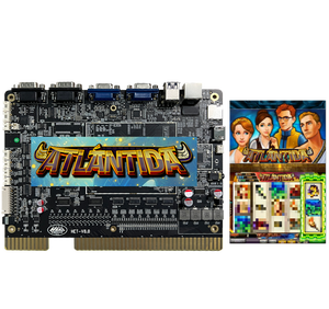 Videojuego Arcade <span class=keywords><strong>Atlantida</strong></span> de Doble Pantalla Táctil en Español, Operado con Monedas - Product Image 1