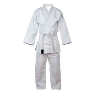 Uniforme de Karate y BJJ de Alta Calidad, 100% Algodón, para Entrenamiento de Artes Marciales, con Cinturón Gratis, Precio de Fábrica, Suministro OEM - Product Image 1