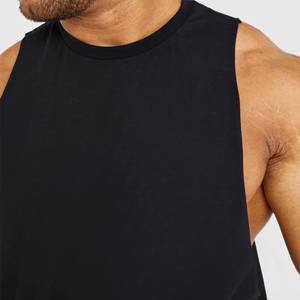 Camiseta Deportiva Personalizada al por Mayor para Hombre, Cuello Redondo, Corte Ajustado, Ligera, Transpirable, para Fitness y Entrenamiento Muscular - Product Image 3