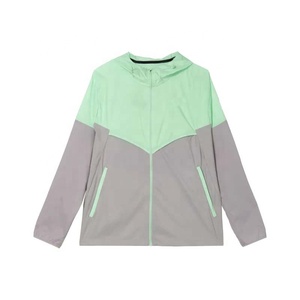 Winter Windbreaker 3Pcs <b>Short</b> Set Custom Men's Hooded Lightweight Organic Cotton Windbreaker <b>Jacket</b> Tracksuit Set Unisex - Product Image 2