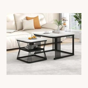 Customized Designer Metal Marble Coffee Table Stylish New Design Premium Handmade UNIQUE DESIGN Coffee Table Set Contemporary - Product Image 6