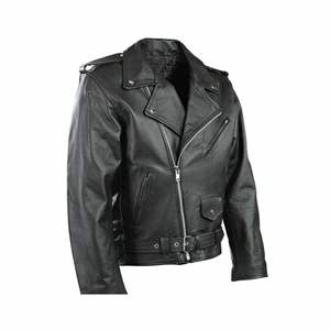 Blouson en cuir 2024 de qualité supérieure, confortable, vente en gros, nouveau design tendance, vêtements de course pour hommes, blouson en cuir tendance avec manches longues - Product Image 3