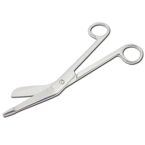 Lister Trauma Bandage Scissors Stainless Steel Medical <b>Shears</b> Manual <b>Power</b> Source Curved Bandage Scissors by VIDIFIVE - Product Image 3