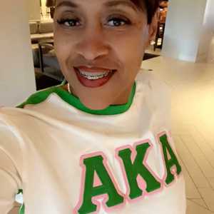 AKA <b>White</b> Premium <b>Shirt</b> Women Greek Letter Printed High Quality Fabric Comfortable Fit Casual Crewneck Top - Product Image 1