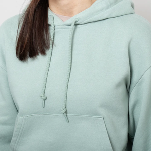 High Quality Custom Logo Breathable Quick Dry Sweat-Wicking Active Wear Long Sleeve Pullover Women <b>Crop</b> <b>Top</b> Hoodie for Gym - Product Image 5