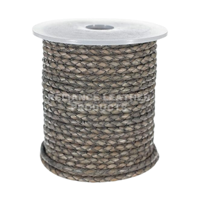Bulk Supply Antique Braided Leather Cord Round Vintage Bolo <b>String</b> B2B Supplier - Product Image 2