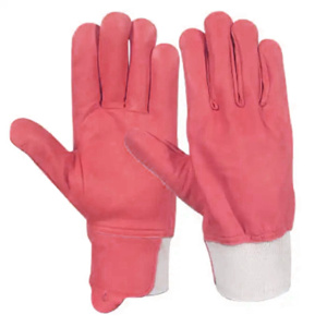 Gants d'assemblage de qualité supérieure en cuir de chèvre, résistants à la chaleur, certifiés CE, pour la sécurité industrielle, usage général, respirants, pour les mains et les bras - Product Image 2