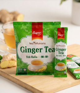 BEST SELLER Premium Herbal Ginger <b>Tea</b> with Natural Ingredients for Healthy Lifestyle Daily Enjoyment 20 <b>Tea</b> Bags <b>Box</b> - Product Image 2