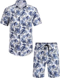 Ensemble de jogging pour hommes, été, tricoté, brodé, 100% coton, séchage rapide, manches courtes, logo personnalisé, ensemble chemise et short - Product Image 1