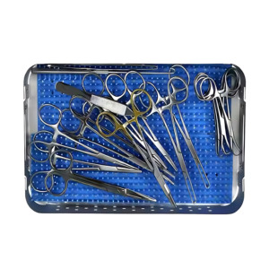 High Quality Stainless Steel Veterinary Dog <b>Cat</b> Spay Instruments Set with Surgical Tools and Sterilization Tray <b>Top</b> Manufacturer - Product Image 6