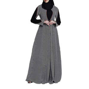 Nouvelles Abayas longues pour femmes, design optimal, confortables, personnalisées, OEM, vente en gros, abaya islamique pour femmes à bas prix - Product Image 1