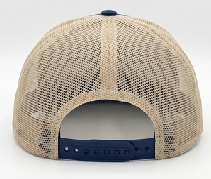 Gorra Trucker Personalizada de 6 Paneles con Malla y Cierre a Presión, Logotipo Bordado en Parche Tejido, Fabricante de Gorras Deportivas para Exteriores Injae Vinae - Product Image 5