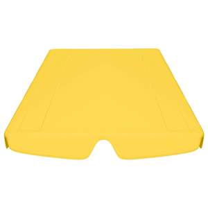 Tettuccio di Ricambio Giallo per Dondolo da Giardino/Patio 150cm/130cm x 105cm/70cm - Product Image 4