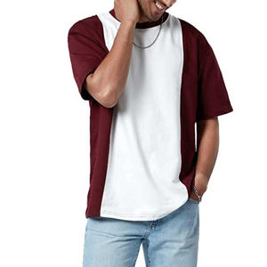 Camiseta personalizada de hombre, estilo urbano, oversize, 100% algodón grueso, hombros caídos, corte holgado, estampada, para hombre, camiseta oversize. - Product Image 2