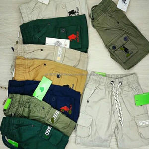 Ropa Infantil de Algodón Twill de Bangladesh para Todas las Temporadas, Ecológica, Casual, de Colores Sólidos, Transpirable, Pantalones Cortos de Verano para Niños - Product Image 4