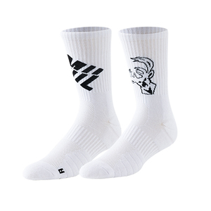 High Quality Crew Basketball Customizable <b>Socks</b> Men's Custom Sports Athletic Spandex/Polyester <b>Breathable</b> Anti-Bacterial <b>Socks</b> - Product Image 3