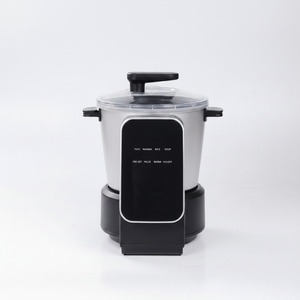 เครื่องเตรียมอาหารขนาดเล็ก 900 วัตต์ ไฟฟ้า ความจุ 9-12 ถ้วย ปลอดสาร BPA พร้อมฝาล็อค 1 ระดับความเร็ว สำหรับทำอาหารในครัวเรือน - Product Image 5