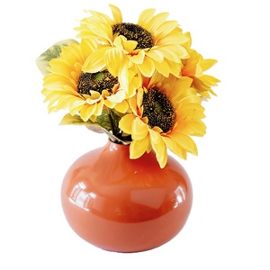 Nouveauté : Pot de fleurs décoratif élégant pour intérieur, vase en métal de grande qualité, fait main, pour table de salon - Product Image 4