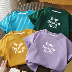 Camiseta Informal Extra Grande de Algodón para Mujer con Logotipo Personalizado, Hombros Caídos, Ecológica, 100% Algodón, Servicio OEM - Product Image 3