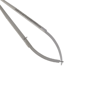 Microtijeras Castroviejo de 18 cm, Curvas, de Acero Inoxidable, Instrumento Quirúrgico de Precisión para Odontología, Oftalmología y Microcirugía - Product Image 5