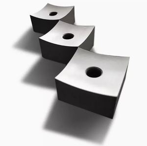 Lames de broyeur Vecoplan M12 40x40mm, lames rotatives convexes et concaves pour machines à plastique et caoutchouc - Product Image 3