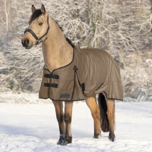 Gilet d'équitation de qualité supérieure, respirant, imperméable, en tissu ripstop 100% polyester, avec logo frontal sur toute la longueur - Product Image 4