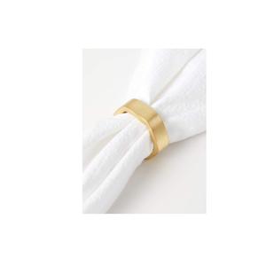 Anillo para Servilletas de Metal Pulido, Ideal para Decoración de Mesa Elegante, Proporciona un Aspecto Refinado para Experiencias Gastronómicas de Lujo en el Hogar - Product Image 1