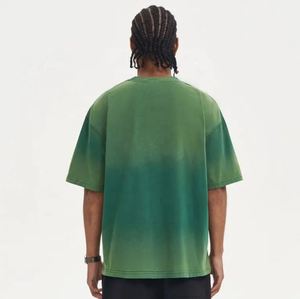 Camiseta Básica para Hombre - Mezcla Suave de Poliéster/Algodón de Secado Rápido y Antiarrugas, Diseño Transpirable Informal para Uso Diario - Product Image 1