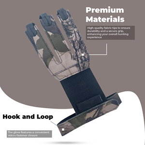 Guantes de Tiro con Arco de Diseño Superior 2026, Nuevos Productos, Guantes de Protección para Tiro con Arco en Color Sólido para Hombres y Mujeres - Product Image 3