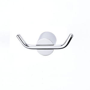 Modern 304 Stainless Steel Anti-rust Double Robe <b>Hook</b> for Hotels Restaurants Laundries <b>Bathroom</b> Use - Product Image 1