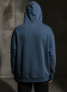 Manufacturer 500GSM Heavyweight Luxury Puff Print Hoodie Men Oversized Embossed Thick Fleece Custom Logo Pullover Sweatshirt OEM - Product Image 4